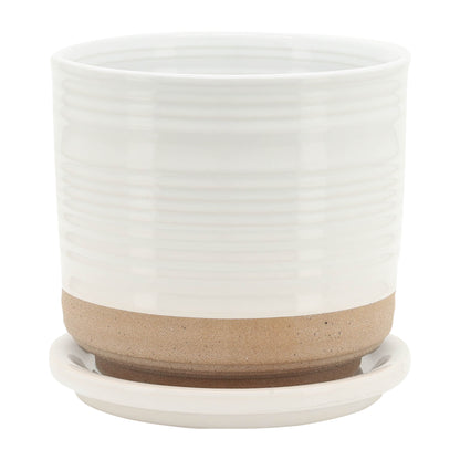 14772-11  GLASS 6" SMOKEY BOWL, GRAY( Sagebrook Home  )