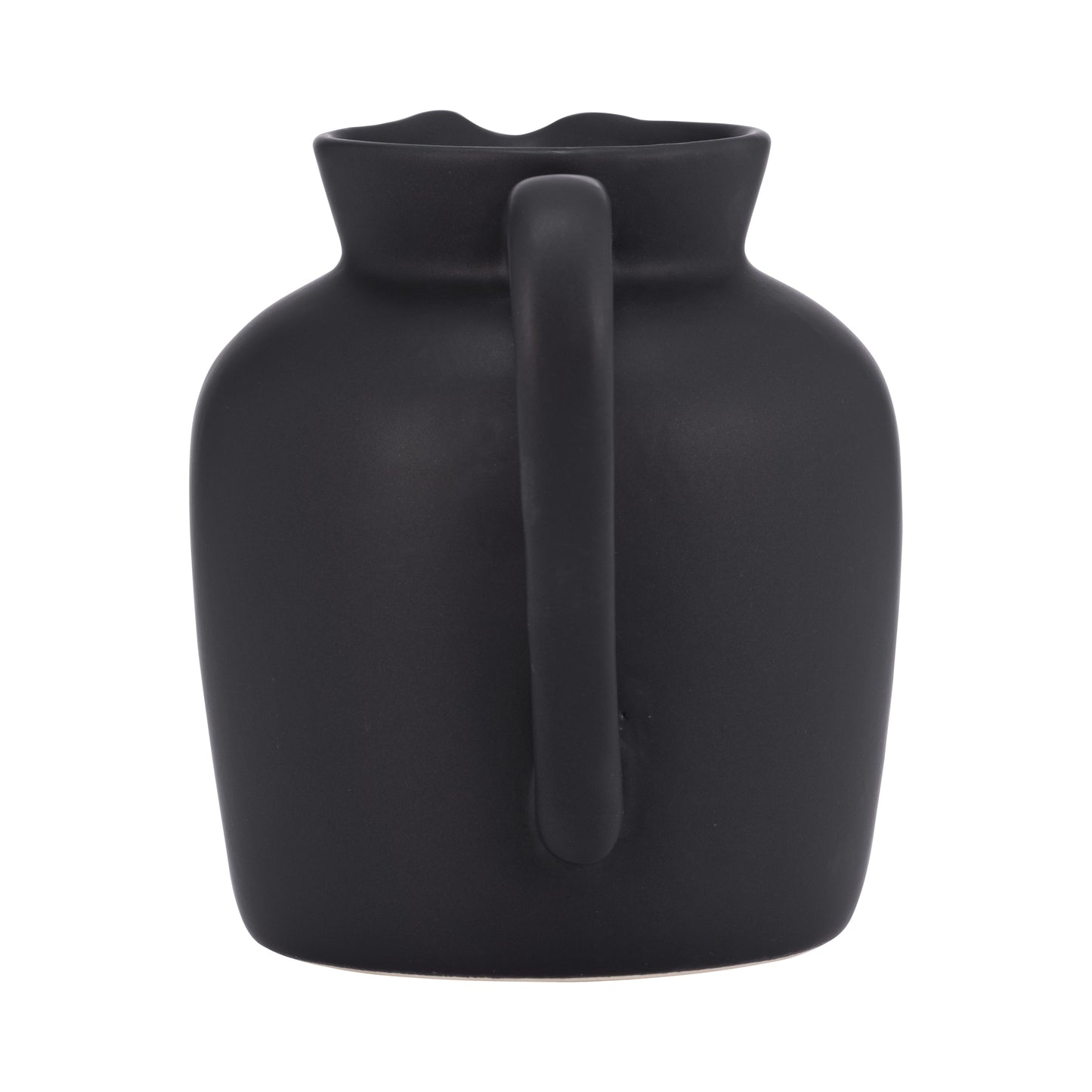 Cer, 5" Pitcher Vase, Black