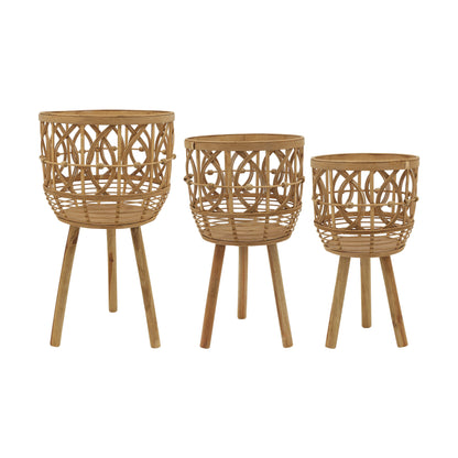 17138  S/2 Metal & Glass Accent Tables, Gold( Sagebrook Home  )