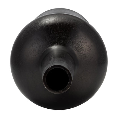 METAL, 22"H VINTAGE VASE, BRONZE