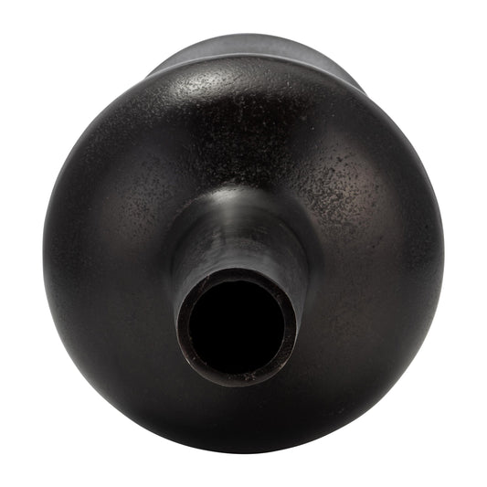 METAL, 22"H VINTAGE VASE, BRONZE