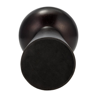 METAL, 22"H VINTAGE VASE, BRONZE