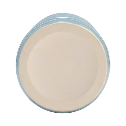 17918-04  CER, 18"H GROOVED VASE, IVORY( Sagebrook Home  )