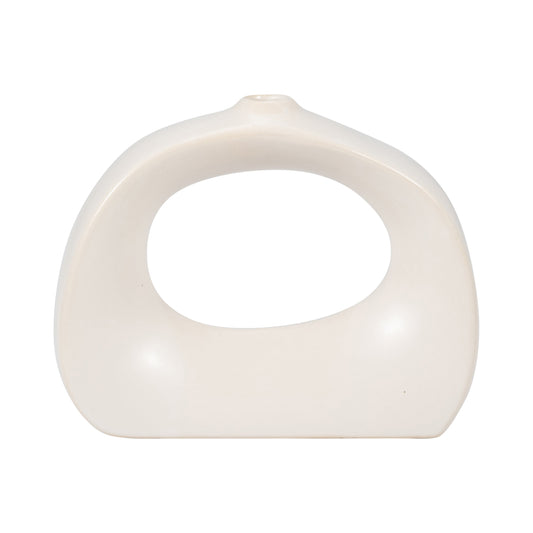 18105-02  CERAMIC 23.5" MERMAID'S PURSEVASE, BURGUNDY MIX( Sagebrook Home  )