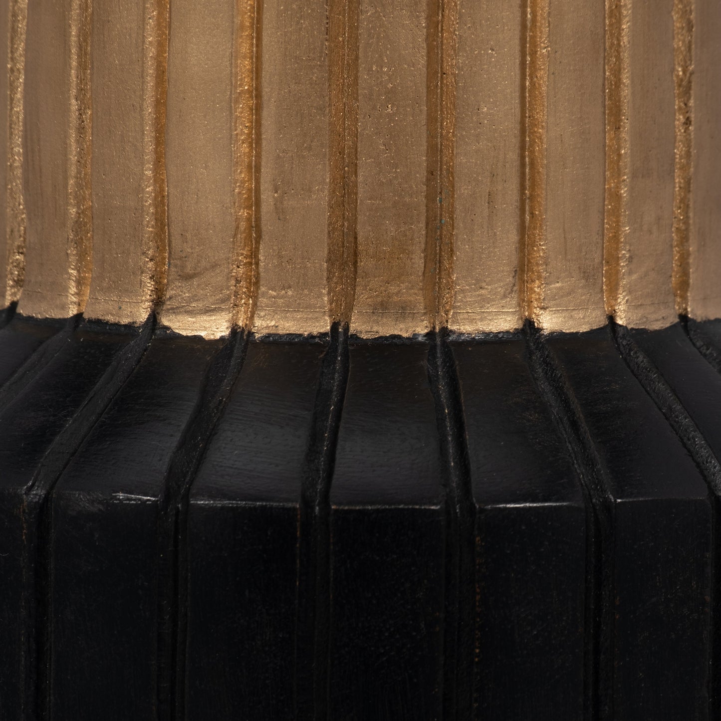 18247-01  WOOD, 12" STACKING SHAPES TAPER CANDLEHOLDER, NATU( Sagebrook Home  )