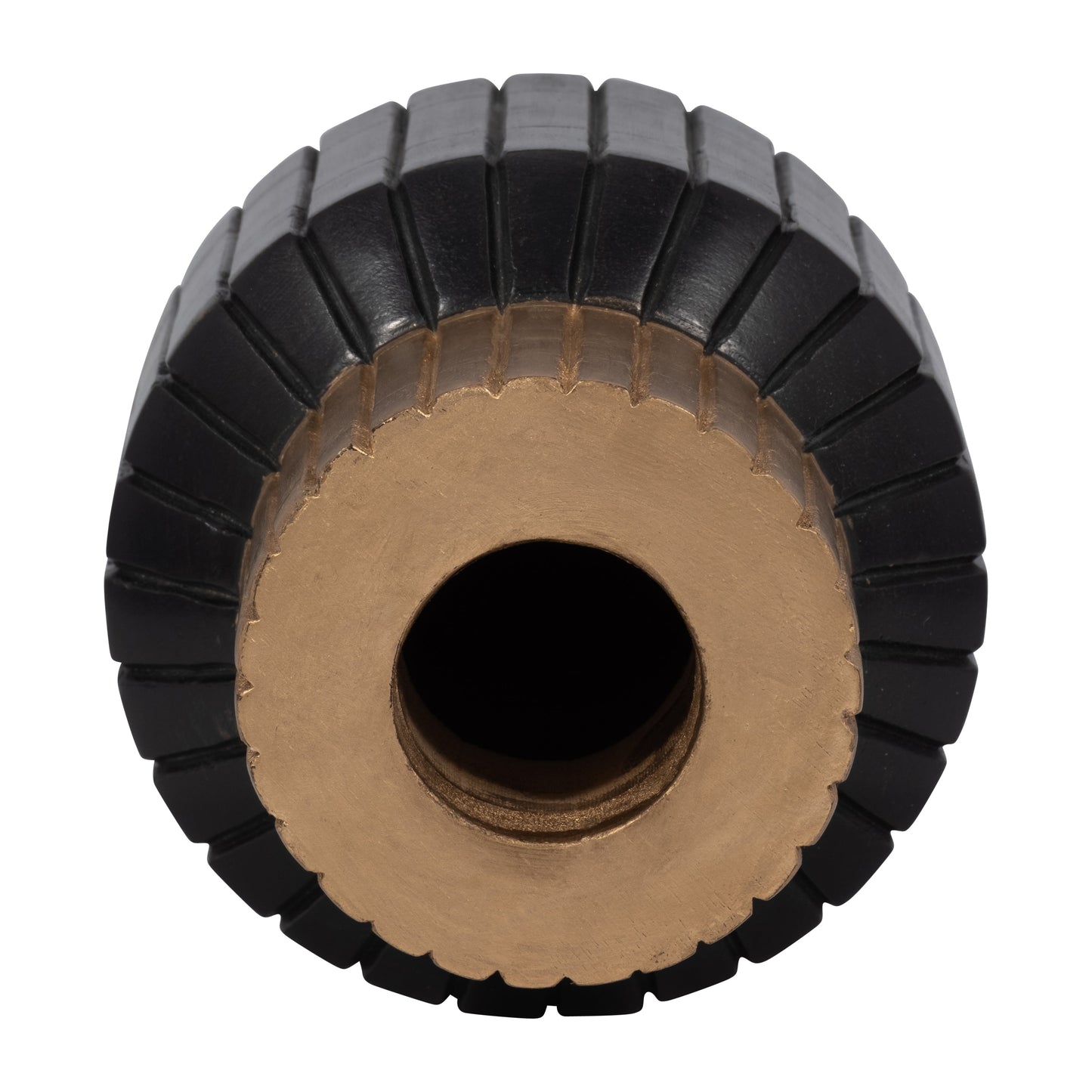 18247-01  WOOD, 12" STACKING SHAPES TAPER CANDLEHOLDER, NATU( Sagebrook Home  )