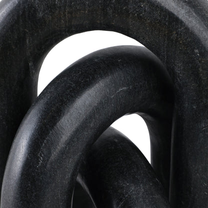 S/3 10" Walton Black Marble Arches