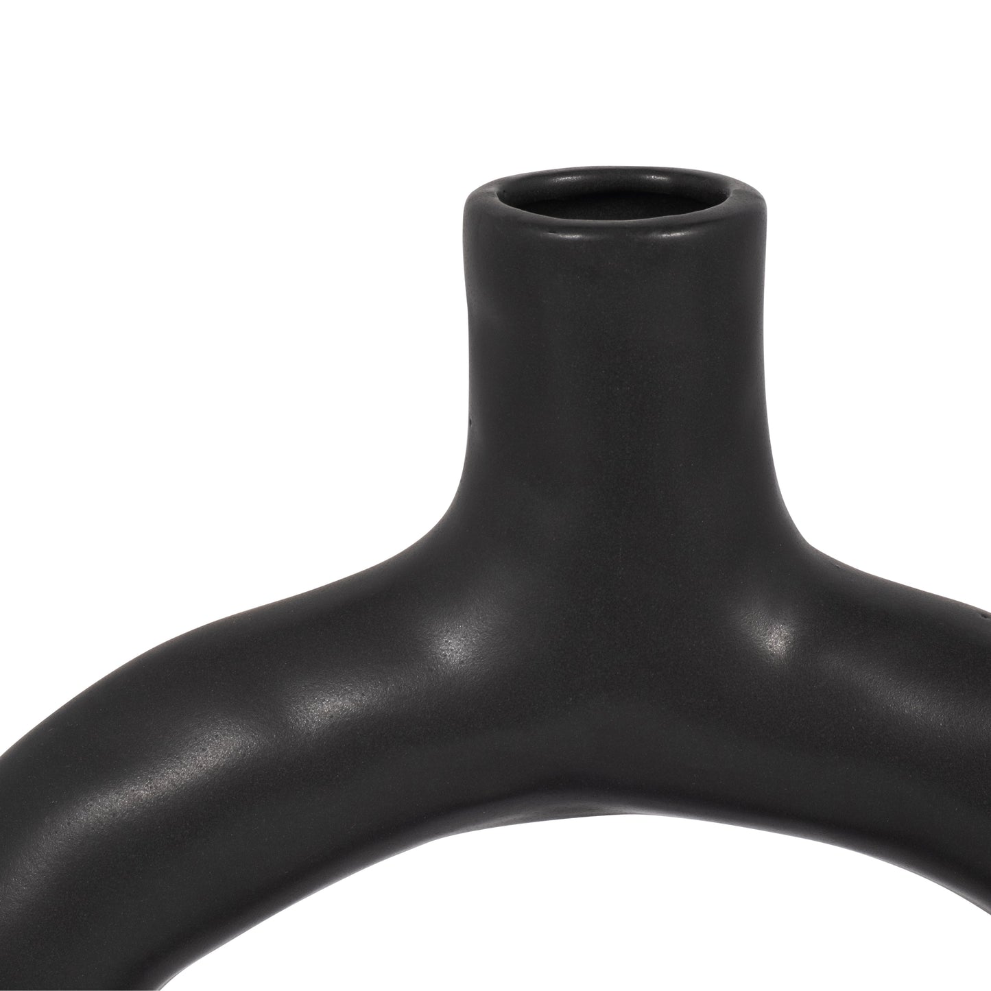 18421-01  CER, 10" BIBENDUM PLANTER, DUSTY ROSE( Sagebrook Home  )