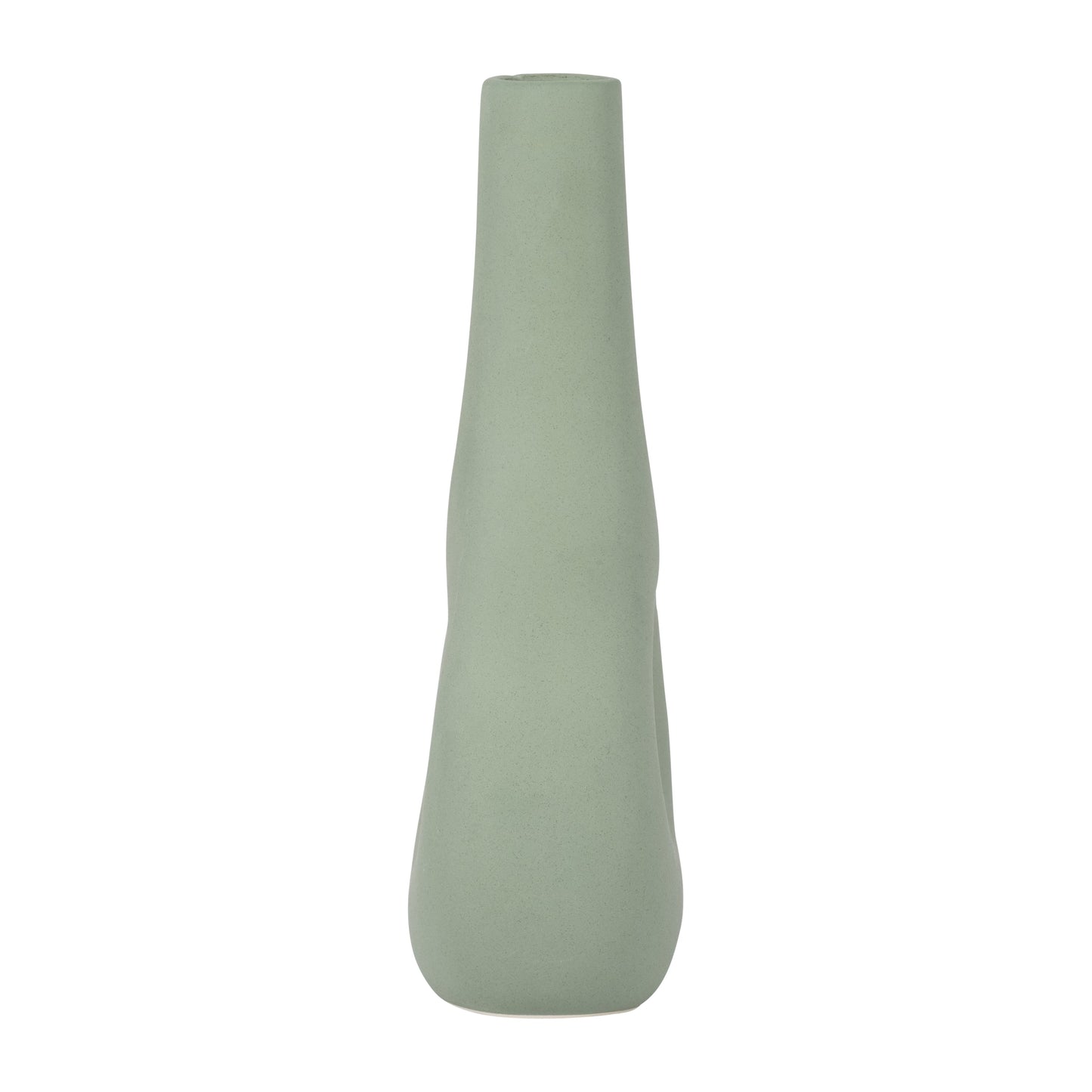 18425-04  CER, 9" OPEN CUT-OUT NOMAD VASE, IVORY( Sagebrook Home  )