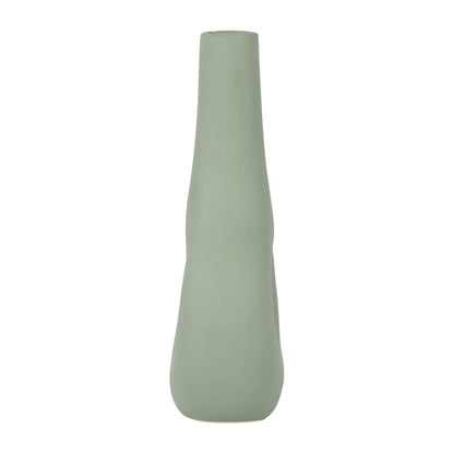 18425-04  CER, 9" OPEN CUT-OUT NOMAD VASE, IVORY( Sagebrook Home  )