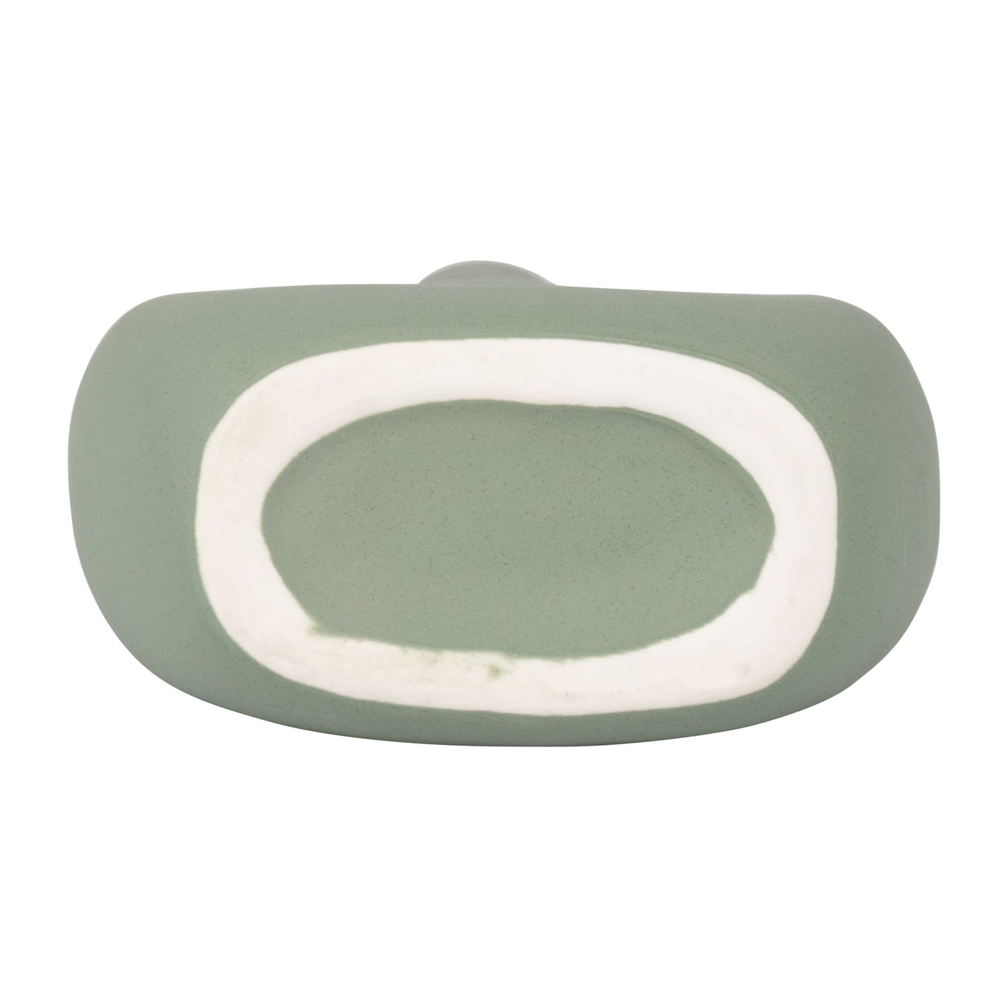 18425-04  CER, 9" OPEN CUT-OUT NOMAD VASE, IVORY( Sagebrook Home  )