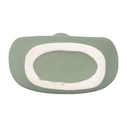 18425-04  CER, 9" OPEN CUT-OUT NOMAD VASE, IVORY( Sagebrook Home  )