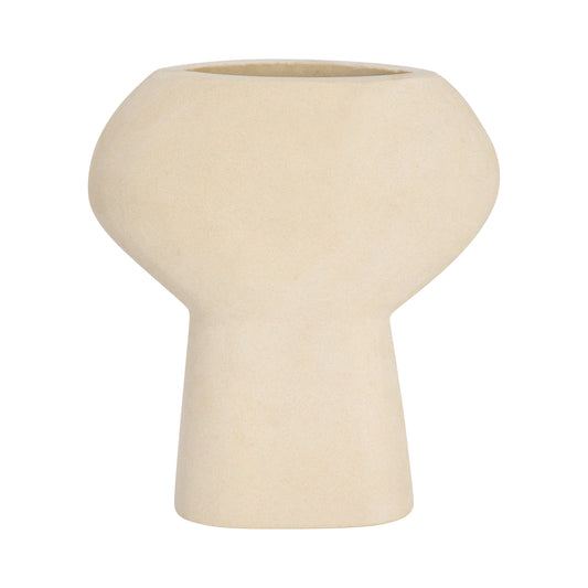 18443-02  STONE & METAL FLOWER DECOR( Sagebrook Home  )