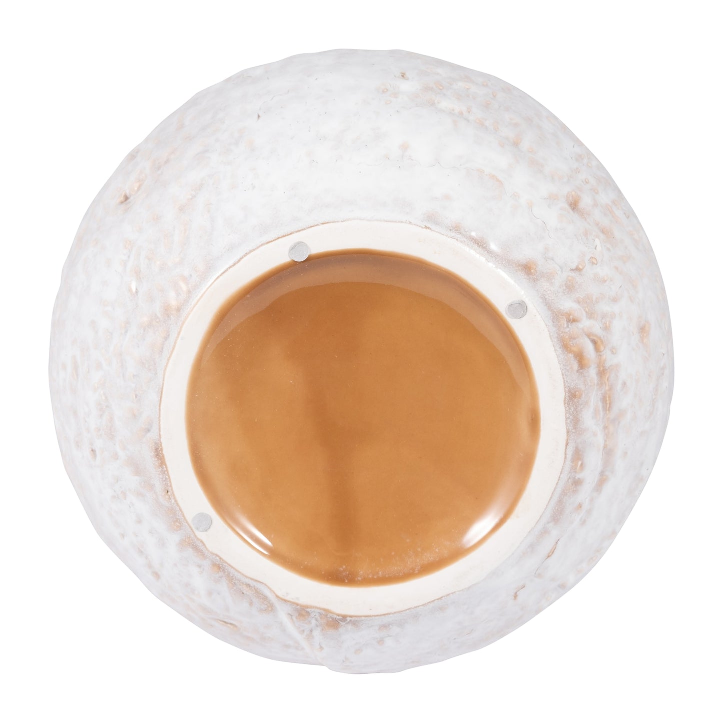 18678-02  CER, 11"H BOUQUET VASE, WHITE( Sagebrook Home  )