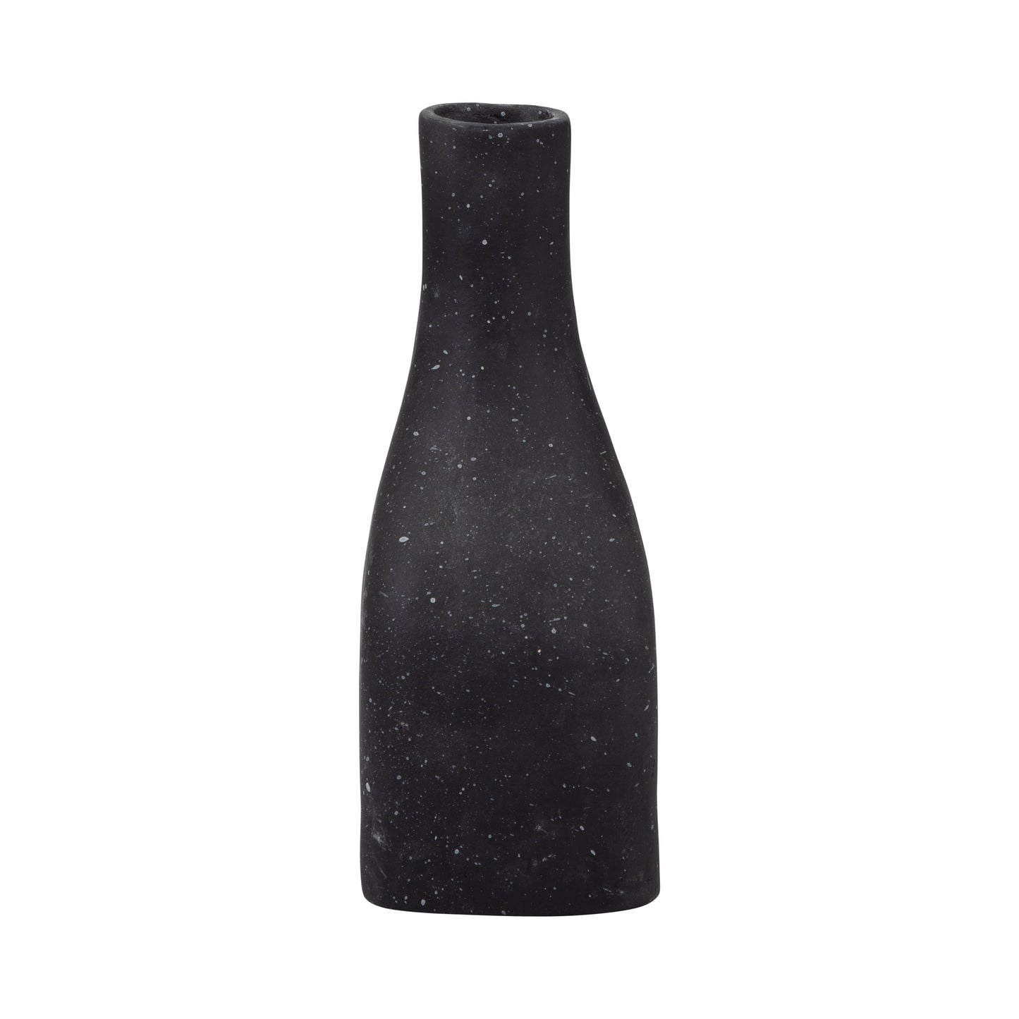 18902-01  ECOMIX, 13" TRENDY VASE, BLACK( Sagebrook Home  )