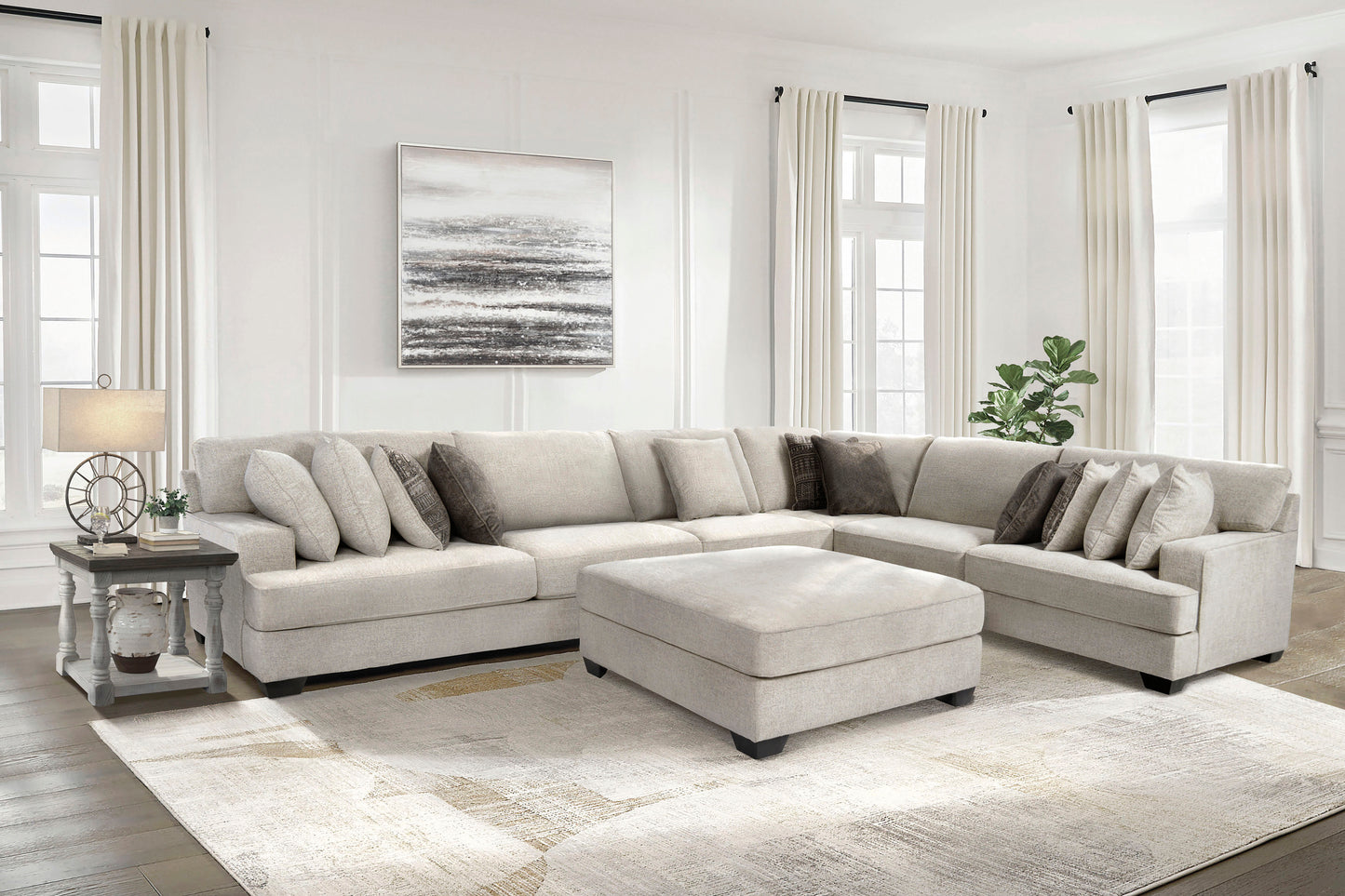 Rawcliffe Sectional with Recliner