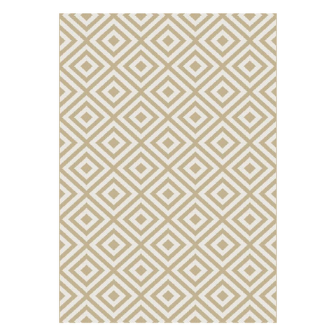 Roots Diamond Beige Rug