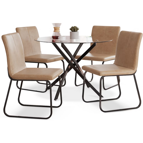 Ashley Homestore | Pharwynn Round Dining Room (set of 4)