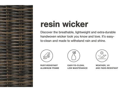 Mandarin Cape Outdoor Table and Chairs 3pcs