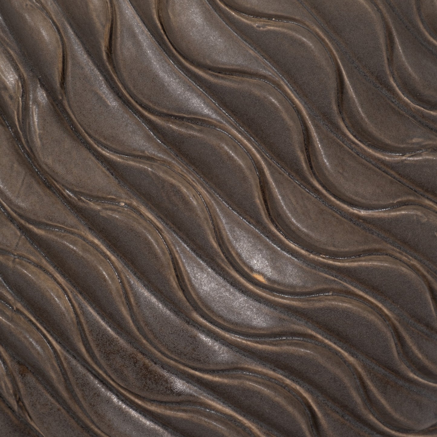 20" Devone Brown Ceramic Garden Stool