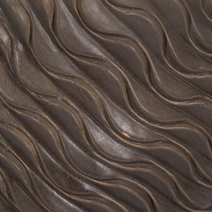 20" Devone Brown Ceramic Garden Stool