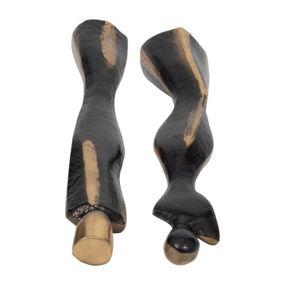 S/2 14/16" Torren Couple Statuary, Bronze