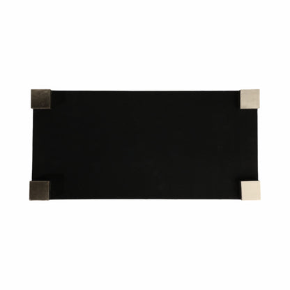 S/2 18/22" Pratt Black Resin Trays