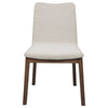 Delano Armless Chair, Walnut