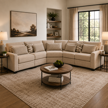 Mandi Point 4-Piece Sectional