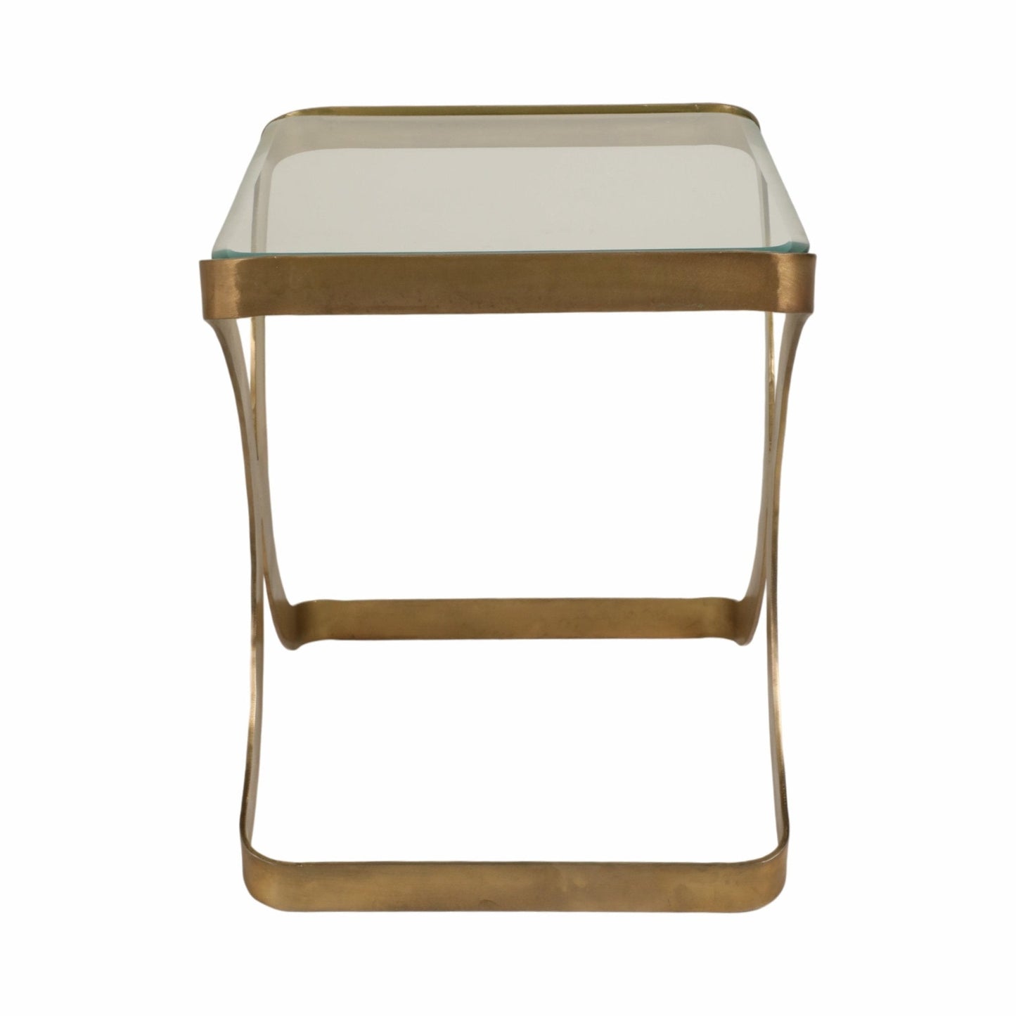 24" Melease Forged Iron Accent Table