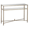24278-UTT |Henzler 114 W x 83 H x 35 D Rectangle Console Table with Mirror Top