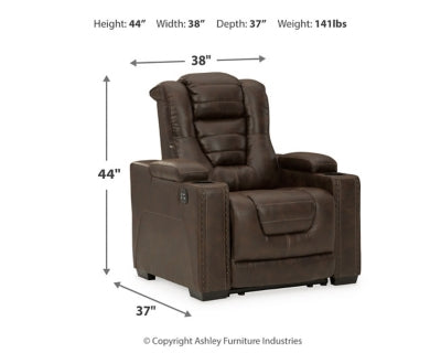 Ashley Homestore | PWR RECLINER/ADJ HEADREST