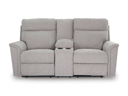 Tarmiac Reclining Loveseat with Console
