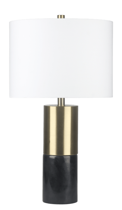 25" MANDRIL MARBLE TABLE LAMP