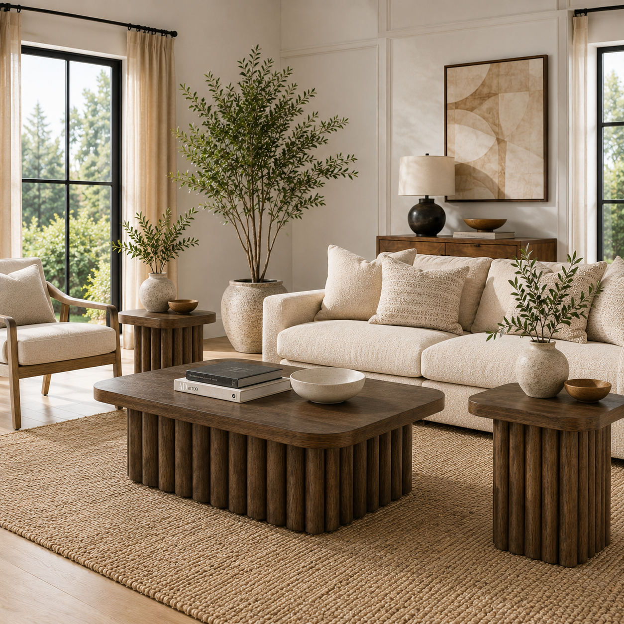 Darimore Rectangular Table Set