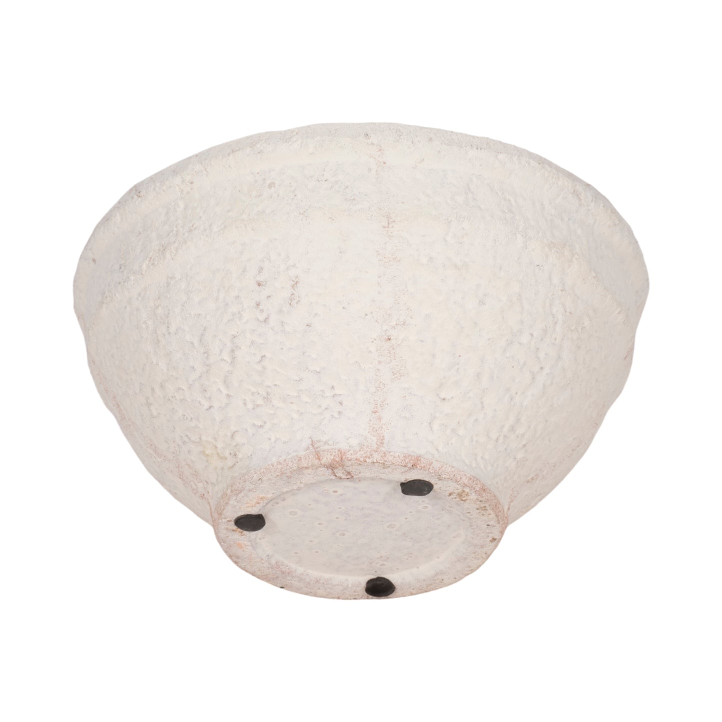 8" 16 Oz Spiced Cranberry Bowl Candle, White