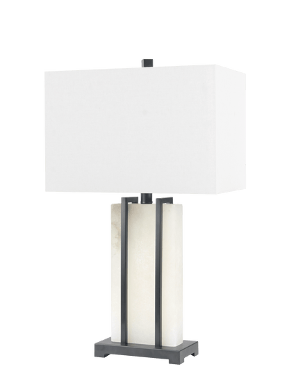 26" BRALIN ALABASTER TABLE LAMP