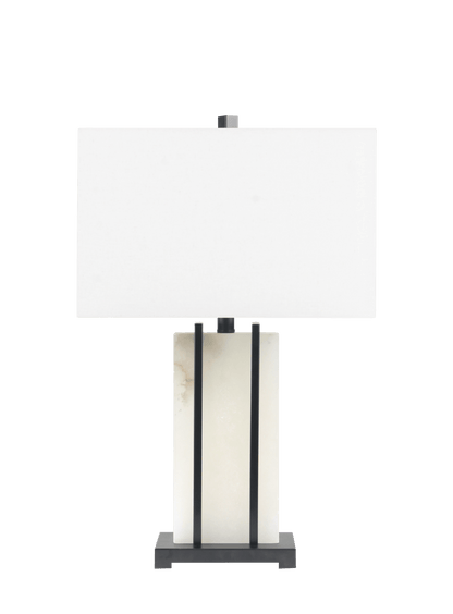 26" BRALIN ALABASTER TABLE LAMP