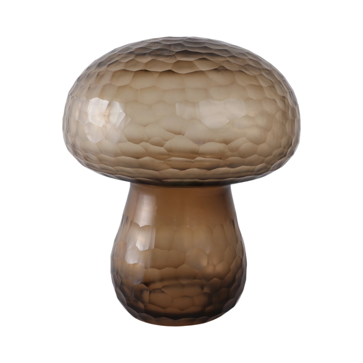 12" Limoge Small Glass Mushroom