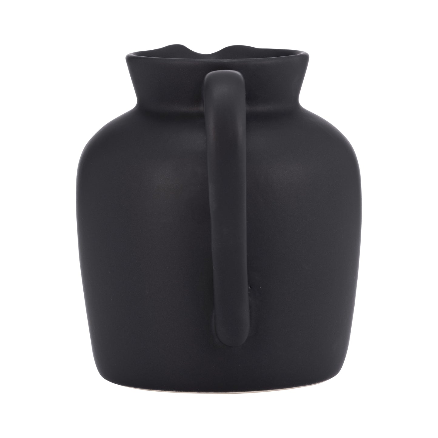 Cer, 5" Pitcher Vase, Black