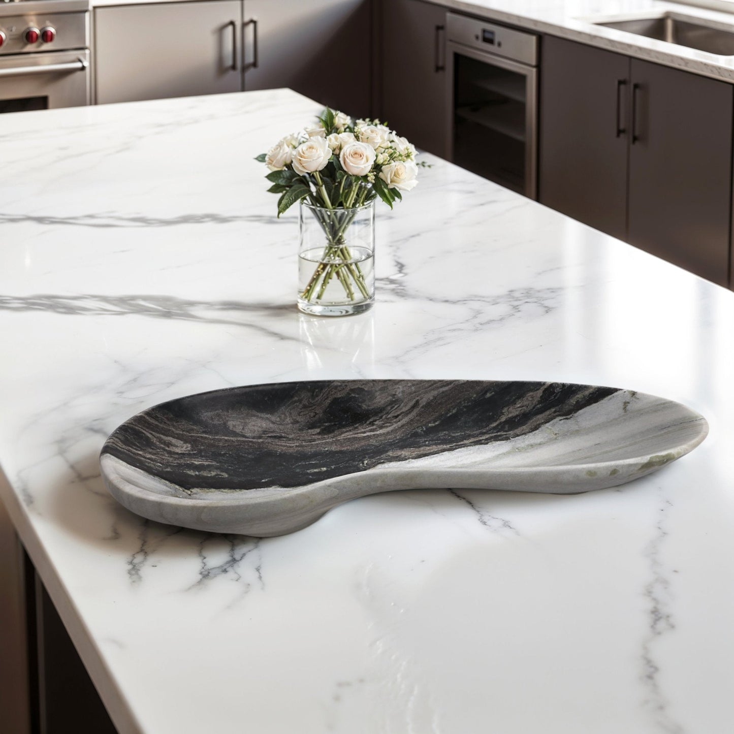 29" Himalayan Marble Tray