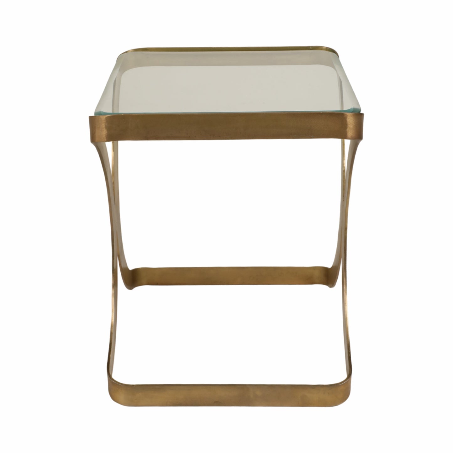 24" Melease Forged Iron Accent Table