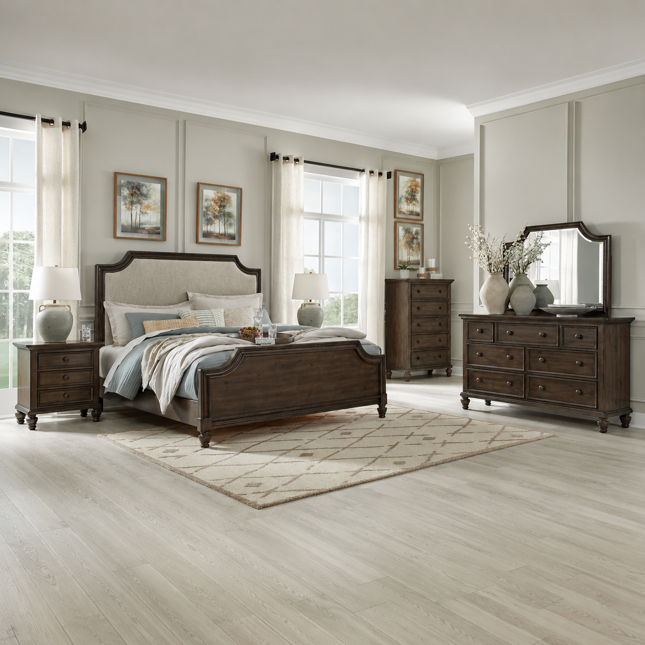 Huntsworth 5-Piece Sectional with Chaise | Ashley Homestore