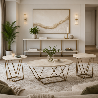 Tarica Table Set With TV Stand