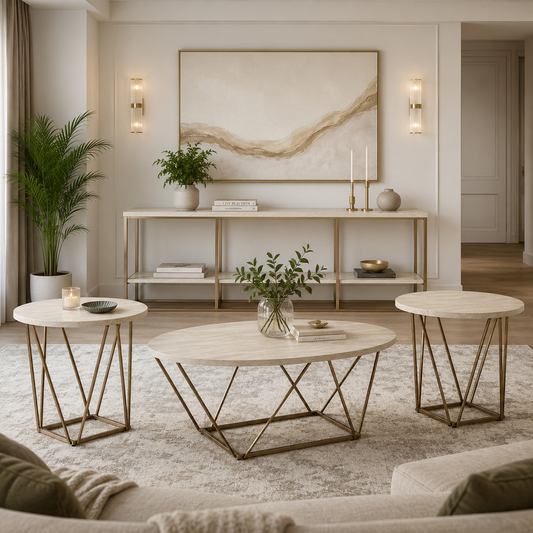 Tarica Table Set With TV Stand