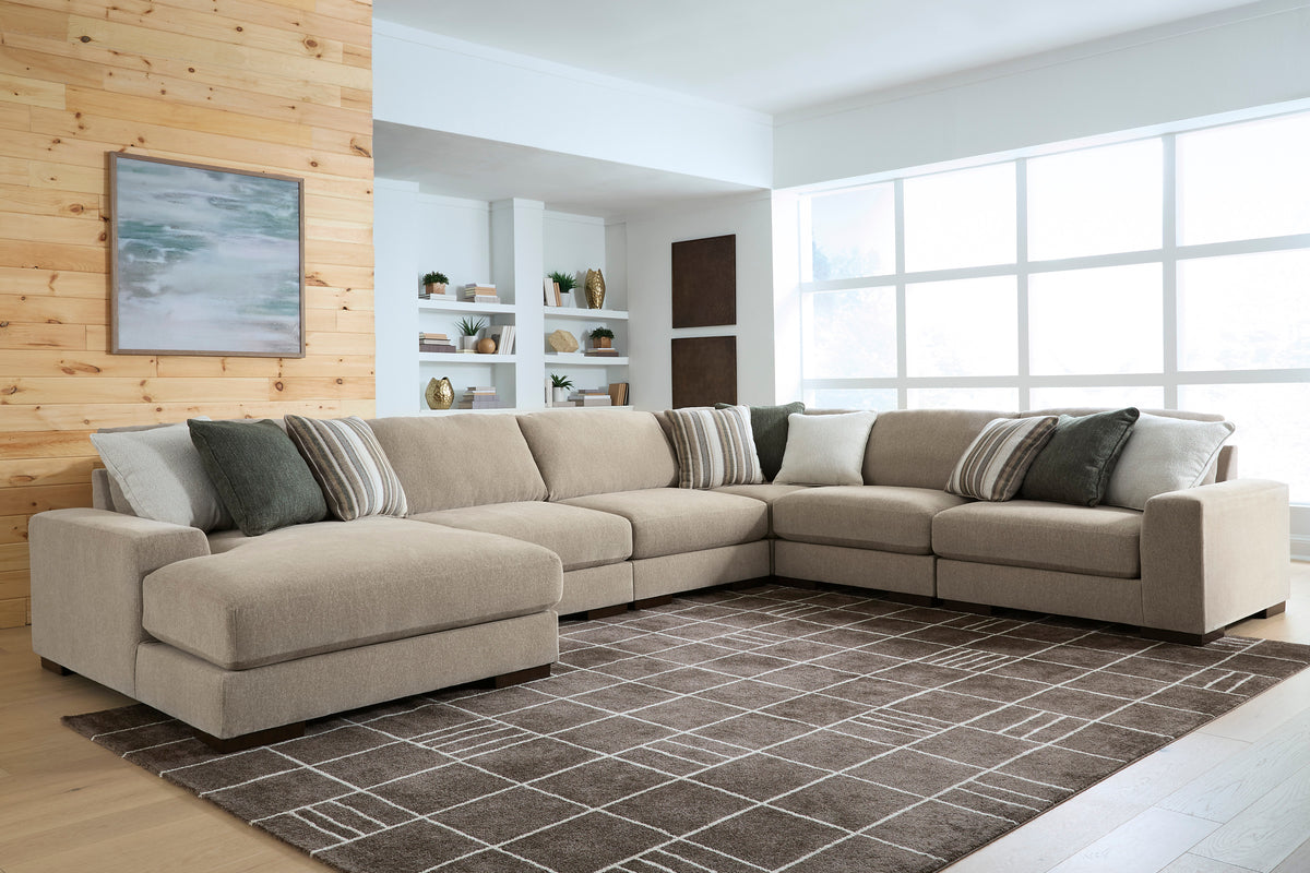 Linenhause 4-Piece Sectional with Chaise