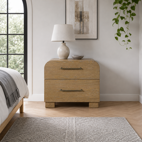 Balaynia Two Drawer Night Stand