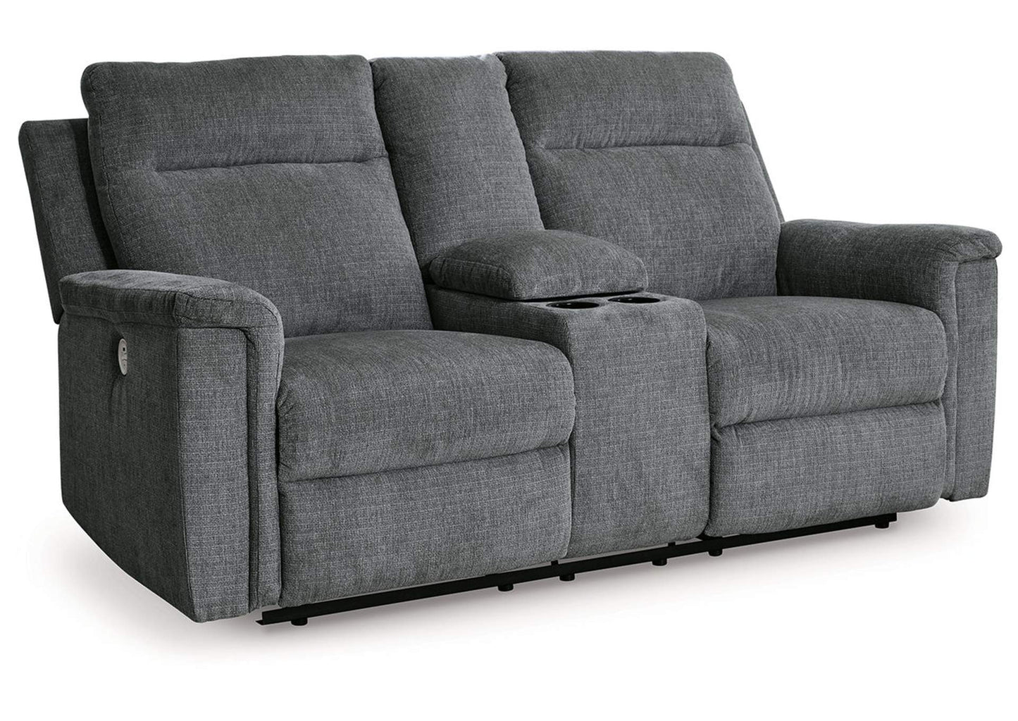 Ashley Homestore | Barnsana Power Reclining Loveseat with Console