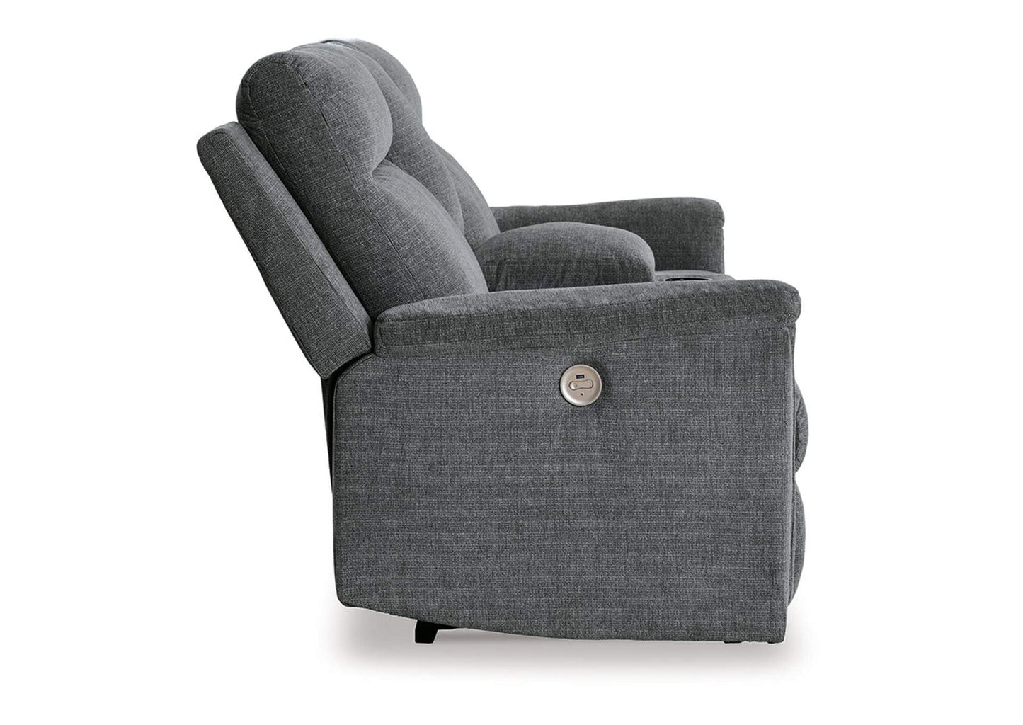 Ashley Homestore | Barnsana Power Reclining Loveseat with Console