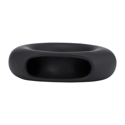 17058-02 |Cer, 5" Donut Vase, Black